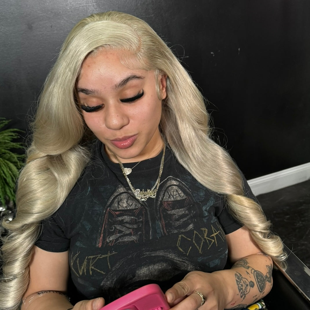 613 13X4 HD LACE FRONTAL BODY WAVE WIG