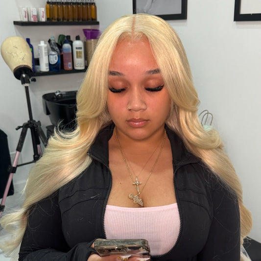 613 13X4 HD LACE FRONTAL BODY WAVE WIG